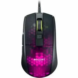 Roccat Burst Pro - Leichte Gaming Maus mit RGB Beleuchtung, 68g, schwarz