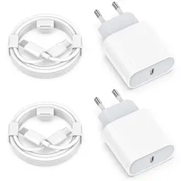 USB C Ladegerät 25W für iPhone 15/16 mit 2M Kabel