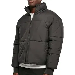 Urban Classics Herren Short Puffer Jacket XL - Schwarz