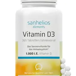 Sanhelios Sonnenvitamin D 1000 I.E. - 365 Minitabletten