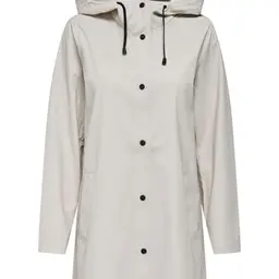 ONLY Damen Regenjacke, Pumice Stone, XL