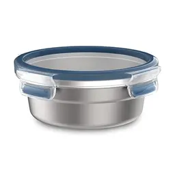 EMSA CLIP & CLOSE Edelstahl Runde Dose 0,7 L