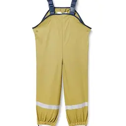 Playshoes Matschhose Unisex Kinder, wind- und wasserdicht, oliv, Größe 98