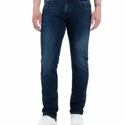 Replay Herren Slim-Fit Jeans Anbass, Dark Blue, 31W / 32L