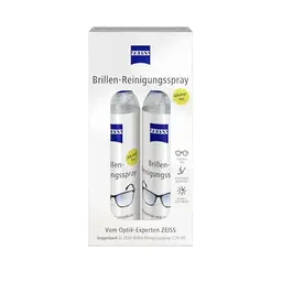 ZEISS Brillen-Reinigungs-Spray Doppelpack 2x120ml - schonende Reinigung ohne Alkohol