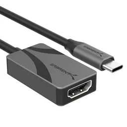 SABRENT USB C auf HDMI Adapter – 8K & 4K Unterstützung – Plug-and-Play, Kompatibel mit Laptops und Smartphones, Tragbares Design