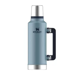 Stanley 1.9L Classic Thermoskanne - 45h heiß/kalt, Edelstahl, BPA-frei, spülmaschinenfest, Hammertone Lake