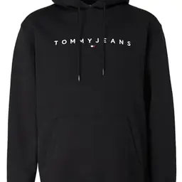 Tommy Jeans Hoodie mit Logo, Herren, Schwarz, M