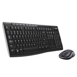 Logitech MK270 Combo: Kabellose Tastatur und Maus (QWERTZ) - Schwarz