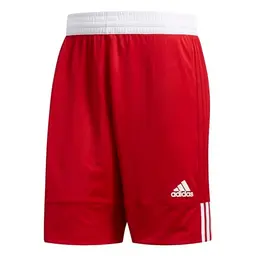 adidas Herren 3G Speed Reversible Shorts, Rot/Weiß, M