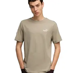 Puma Unisex Tape Tee, Lux Army, Größe M