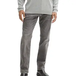 TOM TAILOR Herren Jeans 10219 Mid Stone Grey Denim 30W / 34L