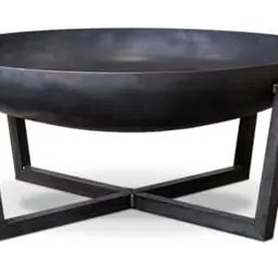 SOUK ONE Feuerschale Madrid 80 cm - Garten Feuerstelle für Terrasse und Balkon