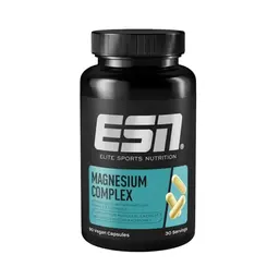 ESN Magnesium Complex, 90 Kapseln, 323 mg Magnesium pro Tag, 4-in-1 Formel – Made in Germany