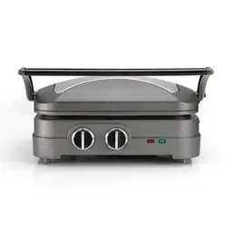 Cuisinart Griddler Elite - Sandwichtoaster & Paninipresse - Gesundes Grillen in Grau