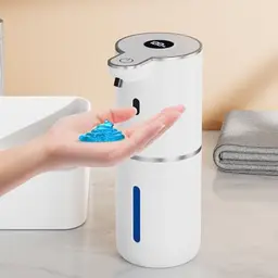 Automatischer Seifenspender 380ml - Berührungslos, USB Wiederaufladbar für Bad und Küche