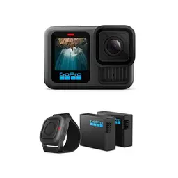 GoPro HERO13 Black Action Bundle – Mit 2 Enduro-Akkus und wasserdichter Fernbedienung