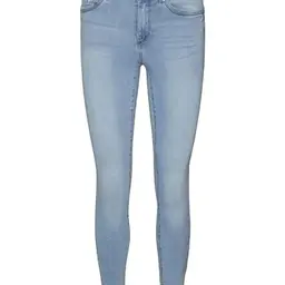 VERO MODA Damen Jeans VMTANYA, Hellblau, Größe XS/32