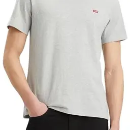 Levi's Herren T-Shirt, MID Tone Grey Heather, Größe L
