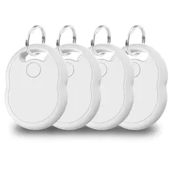 PANAMALAR Smart Tracker 4er Set – Bluetooth Schlüssel- & Gegenstandsfinder für Kinder, Koffer, Taschen, Hunde (iOS kompatibel)