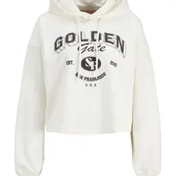 JACK & JONES Damen Hoodie, kurz, mit Reißverschluss