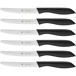 WMF Classic Line Frühstücksmesser Set, 6-teilig, schwarz