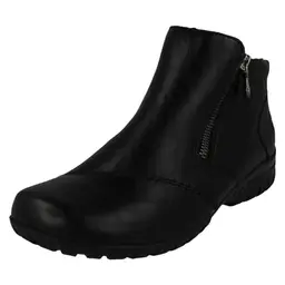 Rieker Damen Stiefelette L4663 in Schwarz, Größe 40 EU