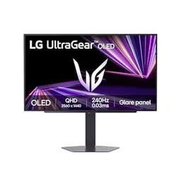 LG Ultragear 27GX704A-B 27" OLED QHD Monitor, 240Hz, G-SYNC & FreeSync, HDR400
