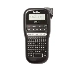 Brother PT-H110 Beschriftungsgerät für 3,5 bis 12 mm Schriftbänder, 20 mm/Sek. Druckgeschwindigkeit
