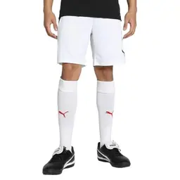 PUMA Teamliga Shorts, Weiß, XL