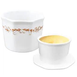 HEKOBAG Französische Butterdose - Keramischer Buttertopf für frische, streichfähige Butter