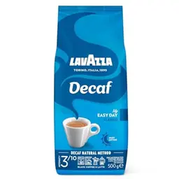 Lavazza Decaf „My Easy Day“ Kaffeebohnen, 100% Arabica, Ideal für Kaffee und Latte, 500 g