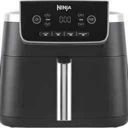 Ninja PRO Heißluftfritteuse, 4,7L, 4-in-1, Digital, für 1-2 Portionen, Schwarz
