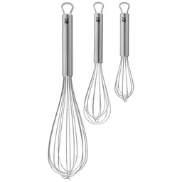 WMF Profi Plus 3-teiliges Schneebesen Set aus Edelstahl, spülmaschinengeeignet