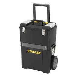 STANLEY Rollende Werkstatt mit Werkzeugboxen und Organizer, 47x30x63 cm