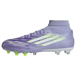 adidas Damen F50 SparkFusion League Fußballschuhe, Violet/Lemon/Purpur, Größe 44 2/3 EU