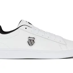 K-Swiss Men's Court Shield II - Weiß/Schwarz - Größe 41,5 EU