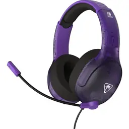 Turtle Beach Airlite Fit Ghost Lila Gaming Headset für Nintendo Switch, Lite & OLED – Flip-Mikrofon & Komfort