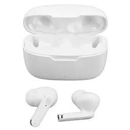 Annadue Drahtlose Sprachübersetzer Ohrhörer - Bluetooth Echtzeit Übersetzung in 84 Sprachen (Weiß)