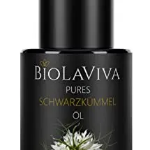 BIOLAVIVA Bio Schwarzkümmelöl 30 ml - Naturkosmetik für Haut & Haar, dermatologisch getestet