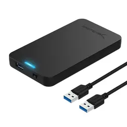 SABRENT 2,5 Zoll Festplattengehäuse für SSD/HDD mit USB 3.2