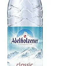 Adelholzener Classic Mineralwasser, Natriumarm, Kohlensäure, 6er Pack (6 x 1 l)