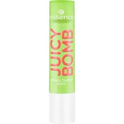 essence JUICY BOMB glossy butter balm Lippenbalsam Nr. 04, grün, vegan, ohne Parabene, ohne Mikroplastik, 2.5g