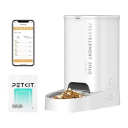 PETKIT Automatischer Futterautomat für Katzen und Hunde, 3L, 1-10 Mahlzeiten/Tag, 304 Edelstahlschüssel