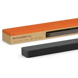 Amazon Fire TV Soundbar Plus | 3.1-Kanal-Design, Dolby Atmos, DTS:X, ideal für Dialoge