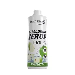 Best Body Nutrition Vital Drink ZEROP® - Grüner Apfel, zuckerfreies Getränkekonzentrat, 1000 ml
