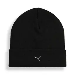 PUMA Herren Metal Cat Beanie, Schwarz, Einheitsgröße