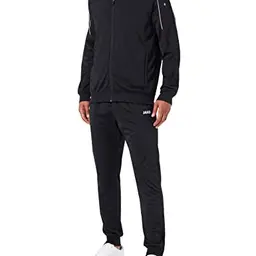 JAKO Herren Trainingsanzug Classico, Schwarz, Größe L