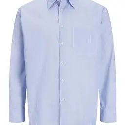 JORBILL Oversized Poplin Shirt mit langen Ärmeln
