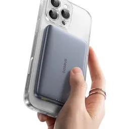 Baseus Picogo AM41 Power Bank 10000mAh, Ultra Slim, 15W Wireless, Mini Magnetische Powerbank für iPhone 12/13/14/15/16